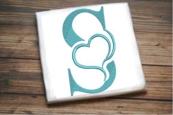 Beautiful S Letter Heart Alphabet