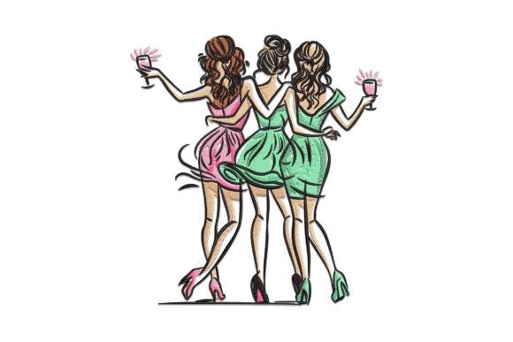 Best Girls Friends Embroidery Design Review