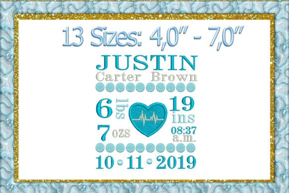 Birth Announcement Template